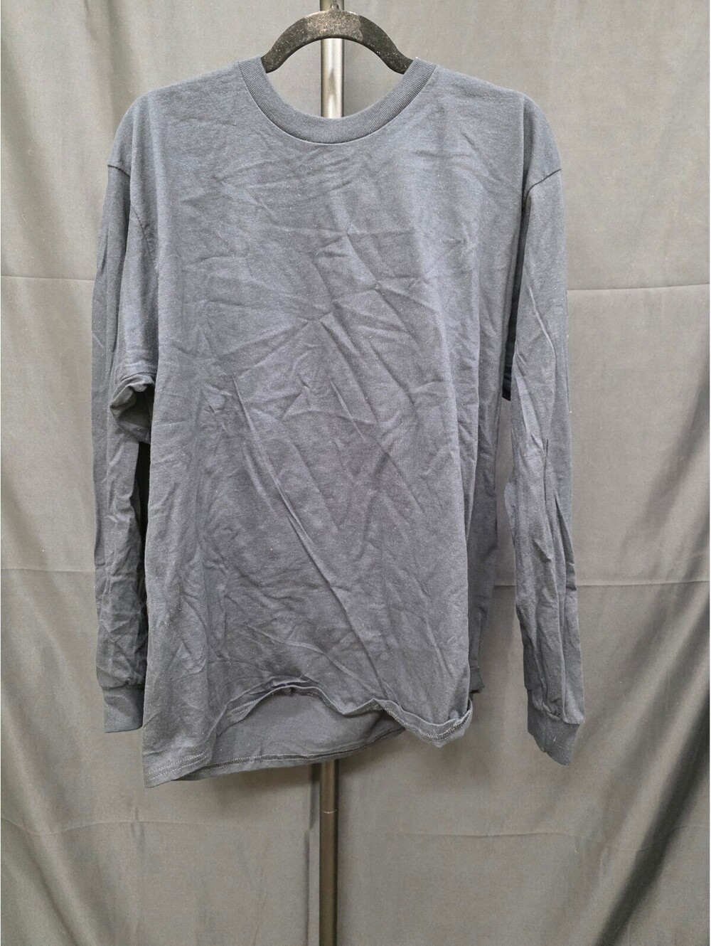 Gildan Men’s Ultra Cotton Long Sleeve T‑Shirt Black Large